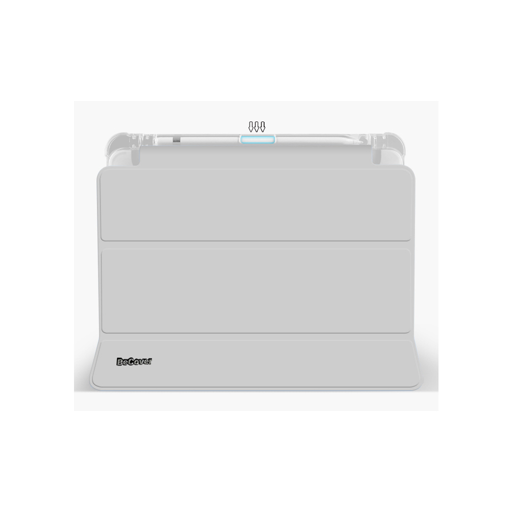 Чохол до планшета BeCover Soft TPU Pencil Apple iPad Air 4 10.9 2020/2021 Gray (706763) - зображення 4