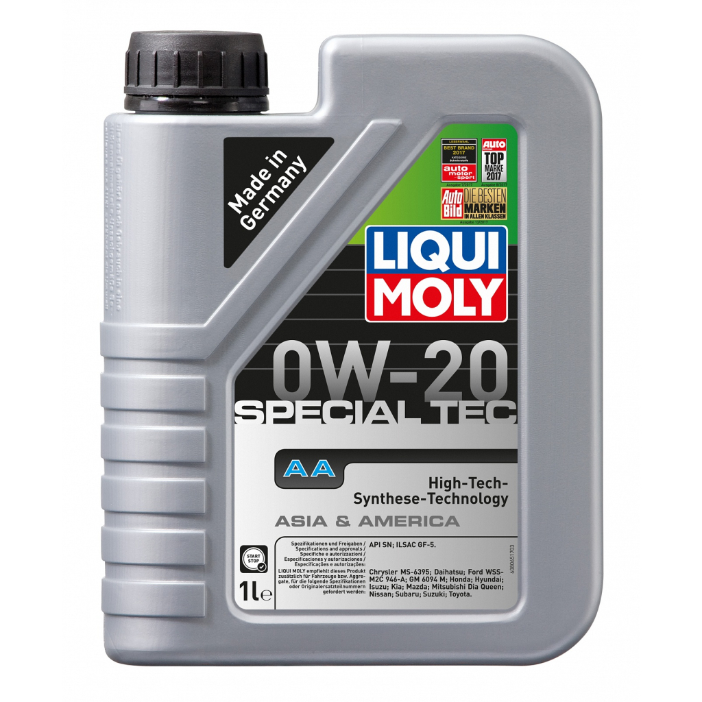 Моторна олива Liqui Moly Special Tec AA 0W-20 1л. (LQ 8065) - зображення 1