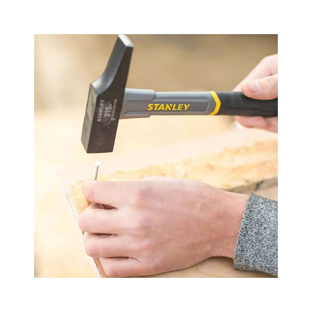 Молоток Stanley столярний Fiberglass, G=315 г, розмір голівки 25мм. (STHT0-54159) - зображення 3
