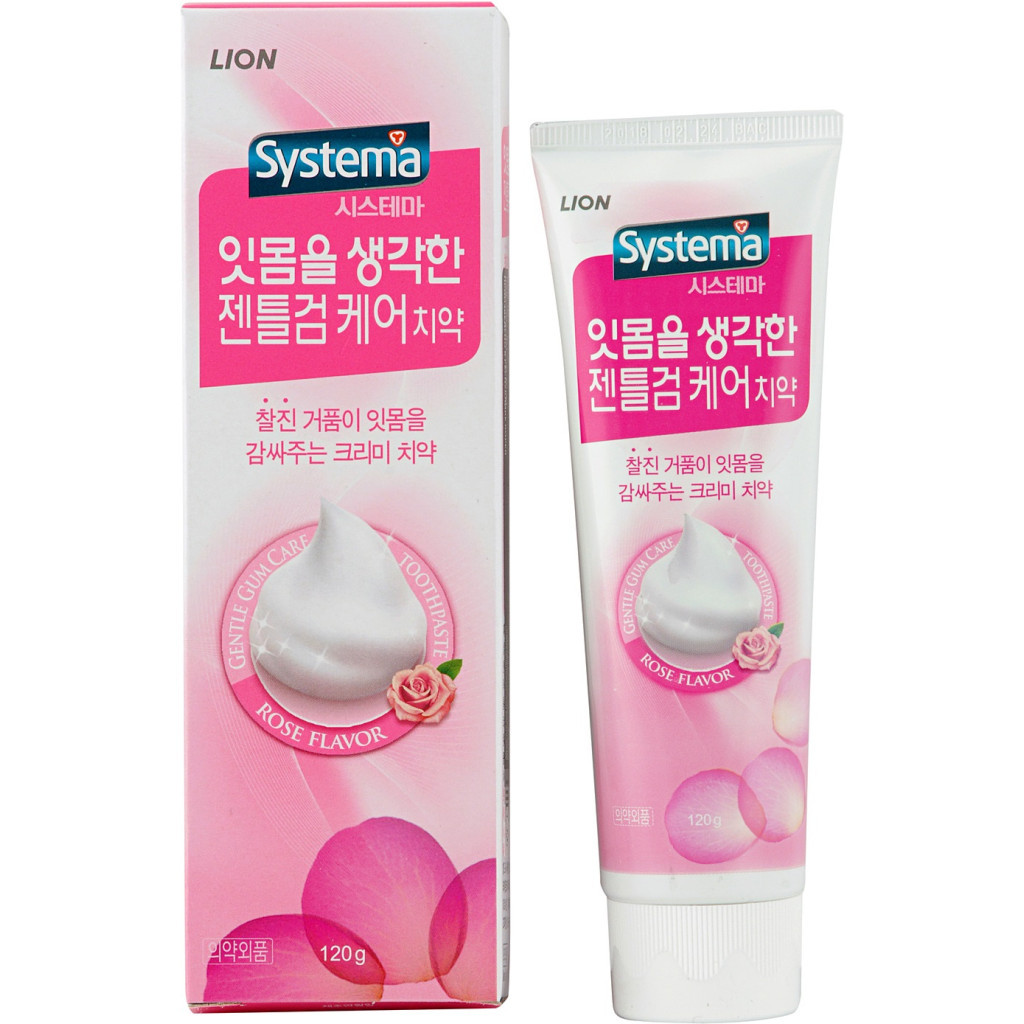 Зубна паста Lion Systema для слабких ясен 120 г (8806325616023) - зображення 1