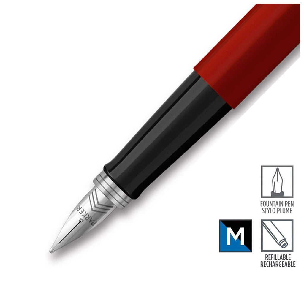 Ручка пір'яна Parker JOTTER 17 Original Red CT  FP M блистер (15 716) - зображення 4