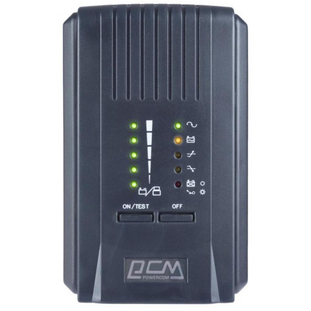 Пристрій безперебійного живлення Powercom SPT-700-II LED Powercom (SPT.700.II.LED) - зображення 2