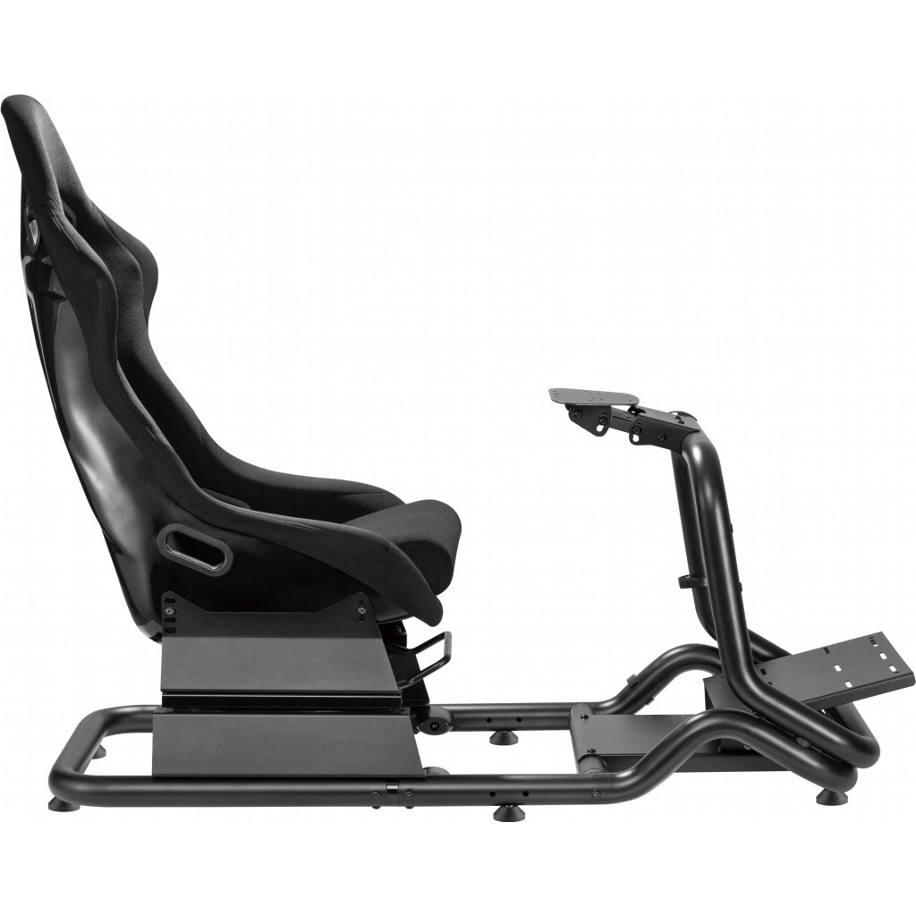 Крісло ігрове OfficePro RS167 з кокпітом кріплення для керма та педалей Black (RS167) - зображення 4