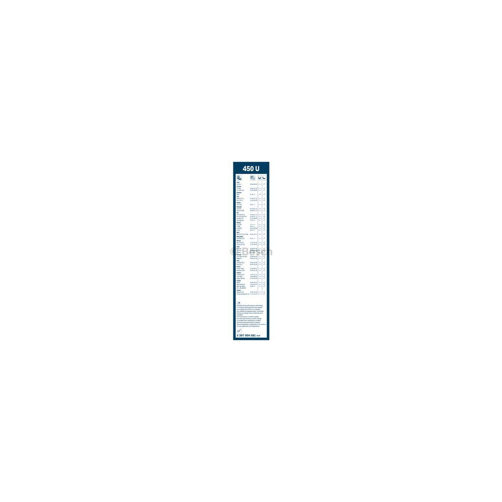 Щітка склоочисника Bosch 3397004581 (3 397 004 581) - зображення 3