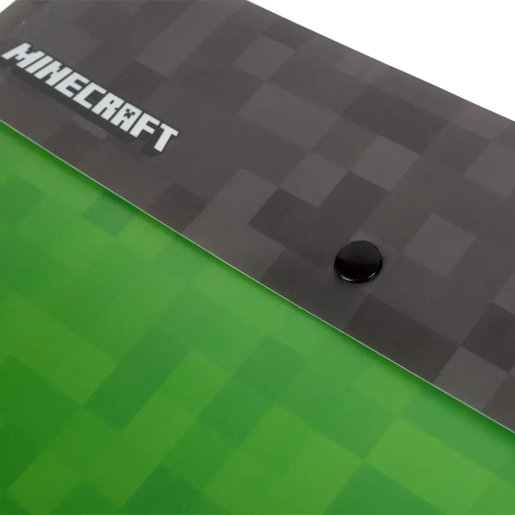 Папка - конверт Yes А4 на кнопці Minecraft (492082) - зображення 2