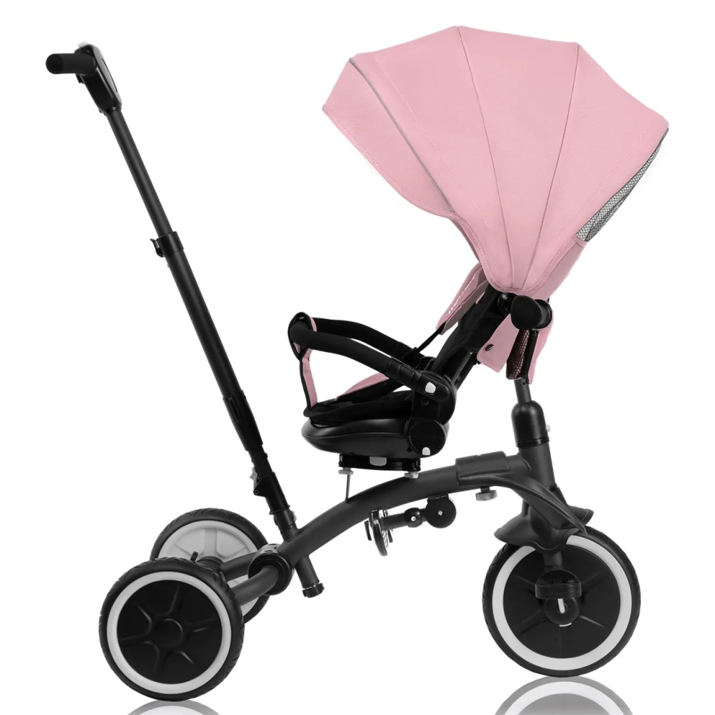 Дитячий велосипед Lionelo Tris Plus Pink Rose (LO-TRIS PLUS PINK ROSE) - зображення 2