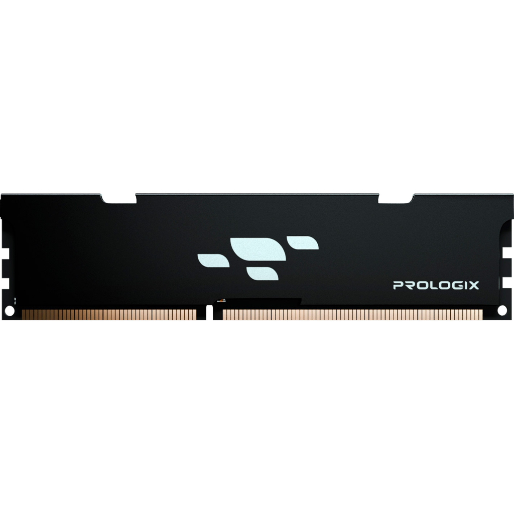 Модуль пам'яті для комп'ютера DDR4 8GB 3200 MHz Black Prologix (PRO8GB3200B4) - зображення 1