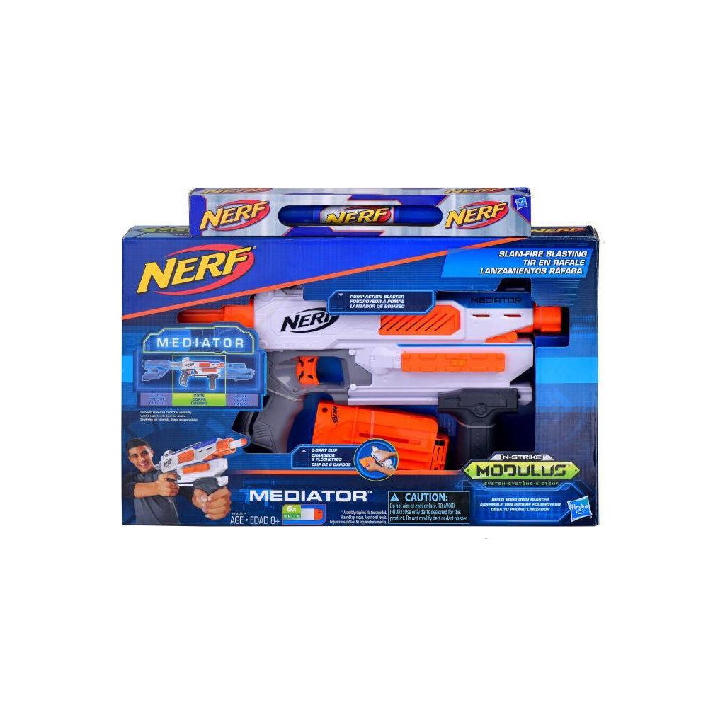 Іграшкова зброя Hasbro Nerf Modulus Mediator (E0016) - зображення 2
