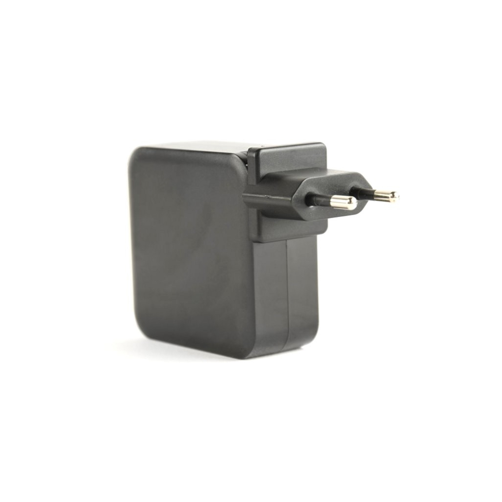 Зарядний пристрій Gembird 60W PD & QC, Type-C, USB-A (NPA-PD60-01) - зображення 2