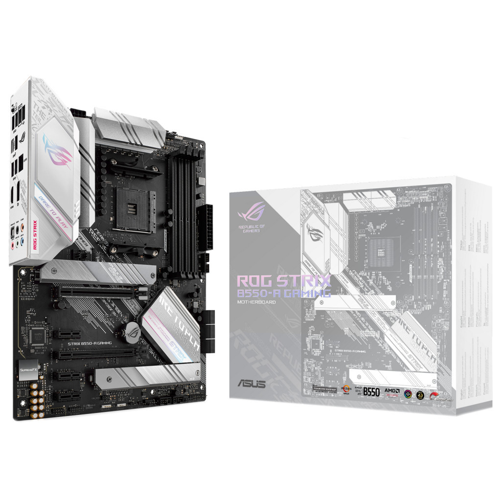 Материнська плата ASUS ROG STRIX B550-A GAMING - зображення 2