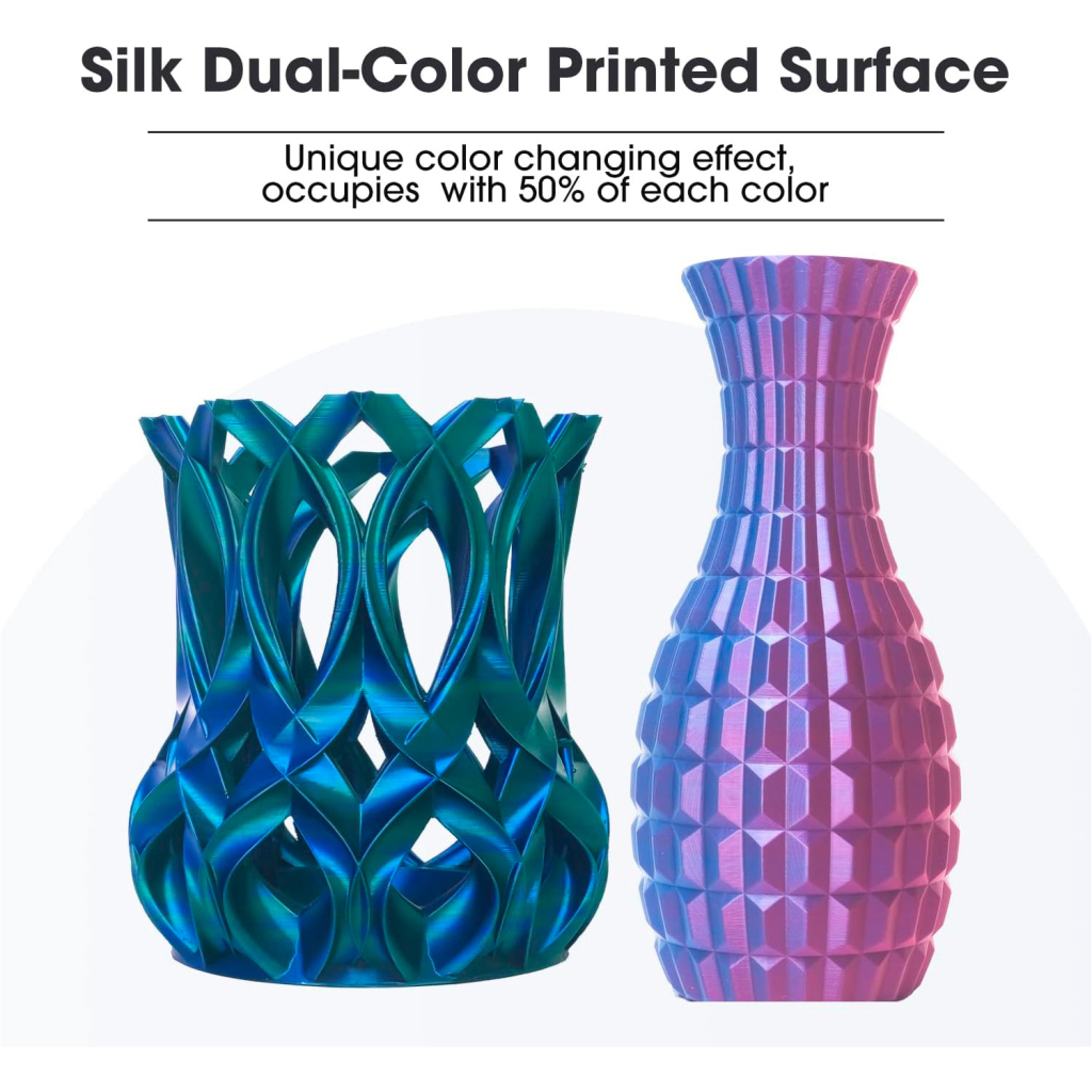 Пластик для 3D-принтера eSUN ePLA-Silk metal color, 1,75мм, 1кг, gold (ePLA-Silk-P175J1) - зображення 6