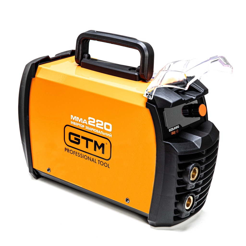 Зварювальний апарат GTM інвертор MMA-220DS LED, 220А, 1,6-5,0мм, 220В дисплей (MMA-220DS LED) - изображение 3