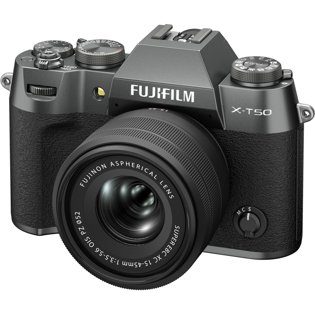 Цифровий фотоапарат Fujifilm X-T50 + XC 15-45mm F3.5-5.6 Kit Charcoal silver (16828923) - зображення 3