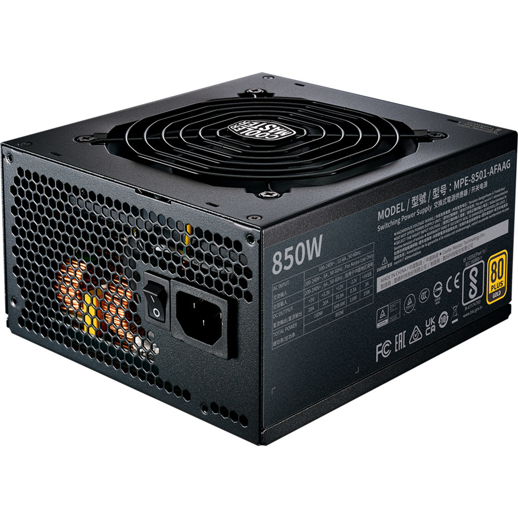 Блок живлення CoolerMaster 850W (MPE-8501-AFAAG-3EU) - зображення 2