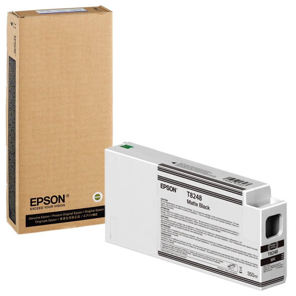 Картридж Epson SureColor SC-P6000/P7000/P8000/P9000 Matte Black 350ml (C13T824800/C13T54X800/C13T54X80N) - изображение 2