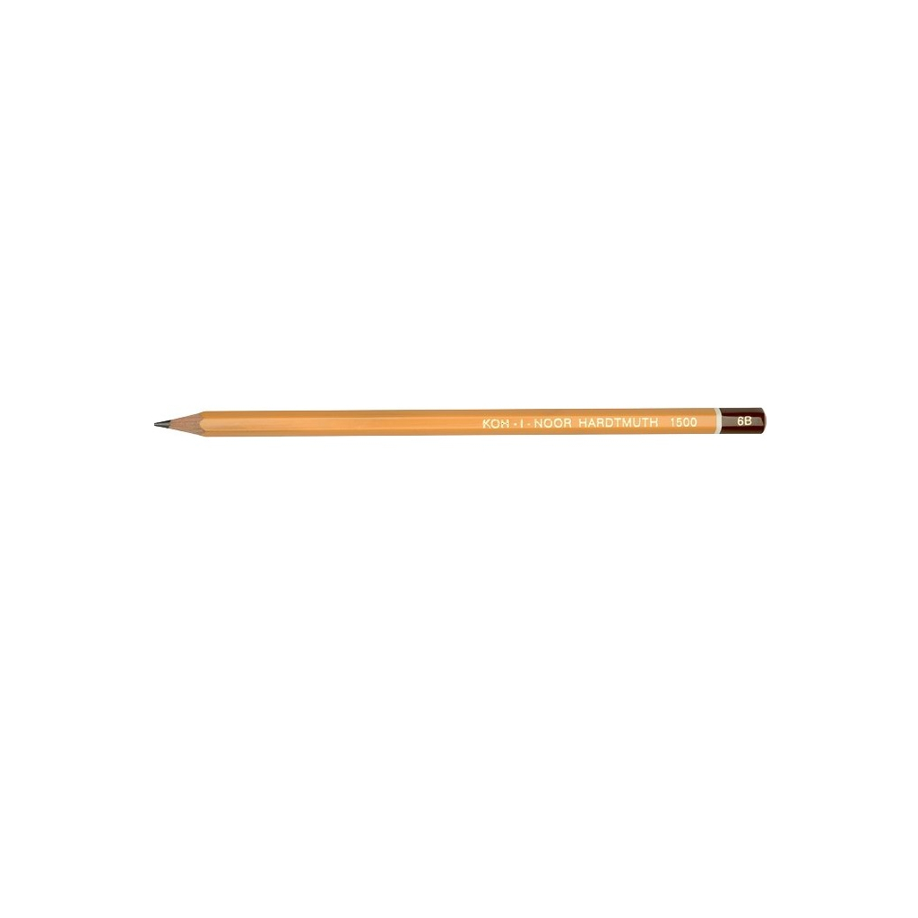 Олівець графітний Koh-i-Noor 1500, 6В (1500.6B) - зображення 1