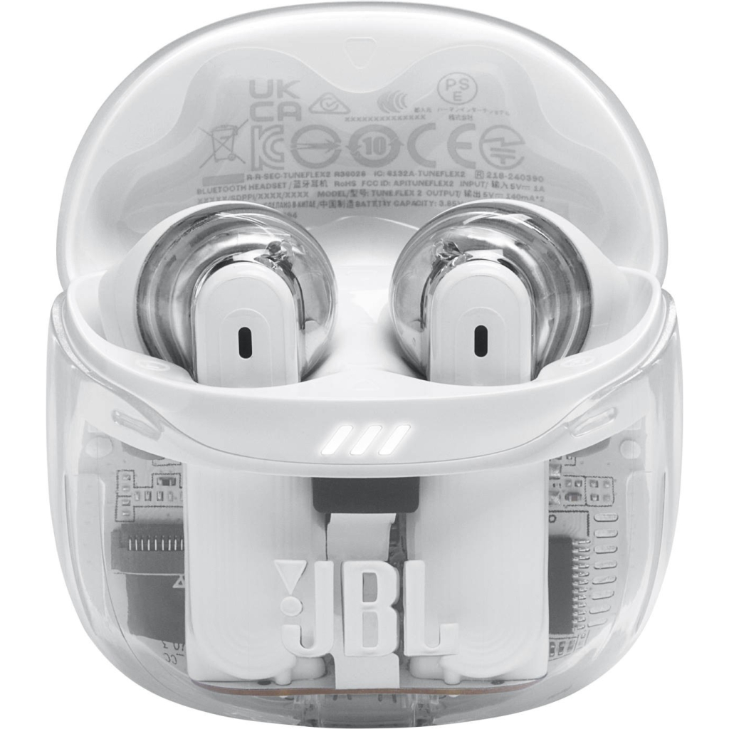 Навушники JBL Tune Flex 2 Ghost White (JBLTFLEX2GWHT) - зображення 5
