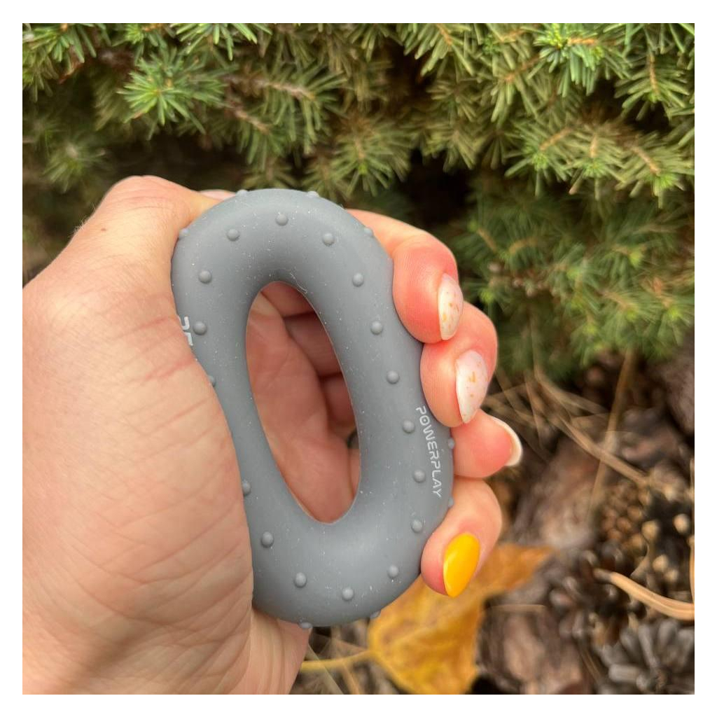 Еспандер PowerPlay PP-4338 Hand Grip Large 25 кг Сірий (PP_4338_Grey_25kg) - зображення 4