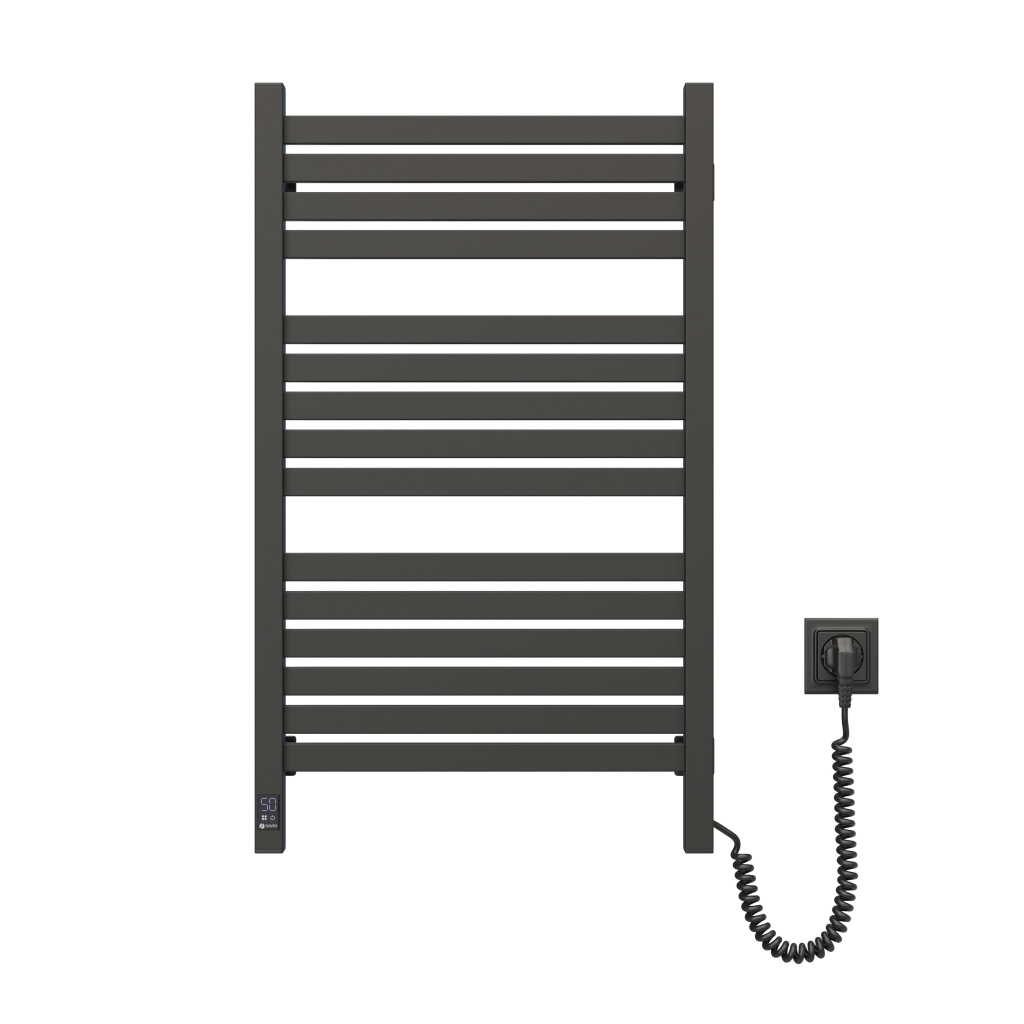 Сушарка для рушників Navin Авангард Х, 800х480, Wi-Fi, чорний муар, правобічна (12-272055-4880) - зображення 5