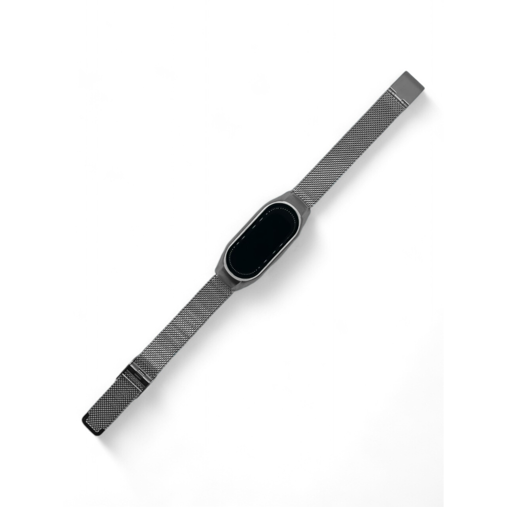 Ремінець до фітнес браслета BeCover Metal для Xiaomi Mi Smart Band 9 Silver (711979) - зображення 7