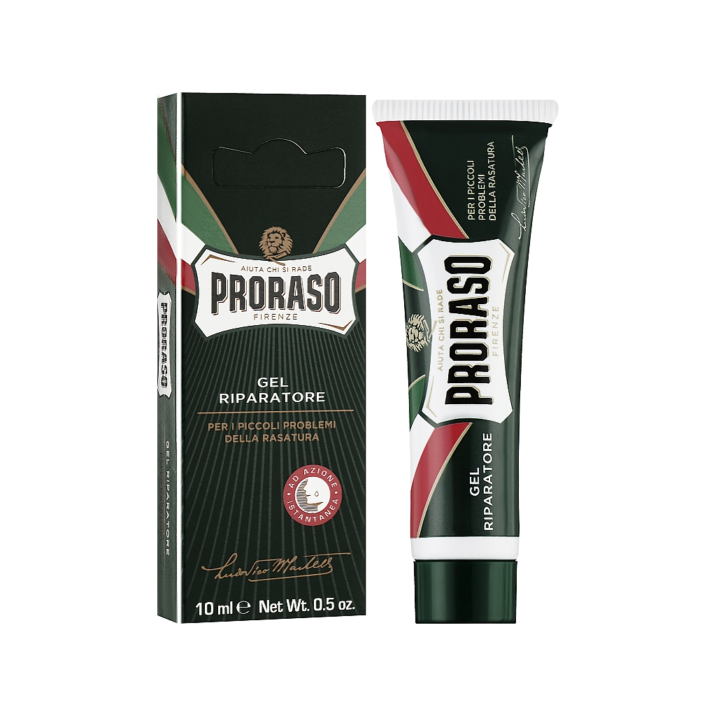 Гель після гоління Proraso Для відновлення пошкоджених ділянок шкіри 10 мл (8004395000265) - изображение 2