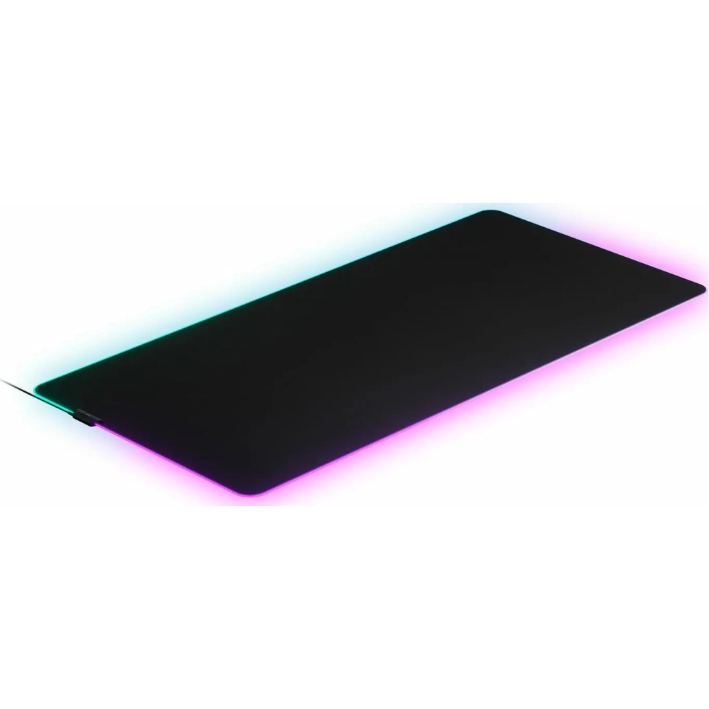 Килимок для мишки SteelSeries QcK Prism Cloth 3XL Etail RGB Black (63512) - зображення 2