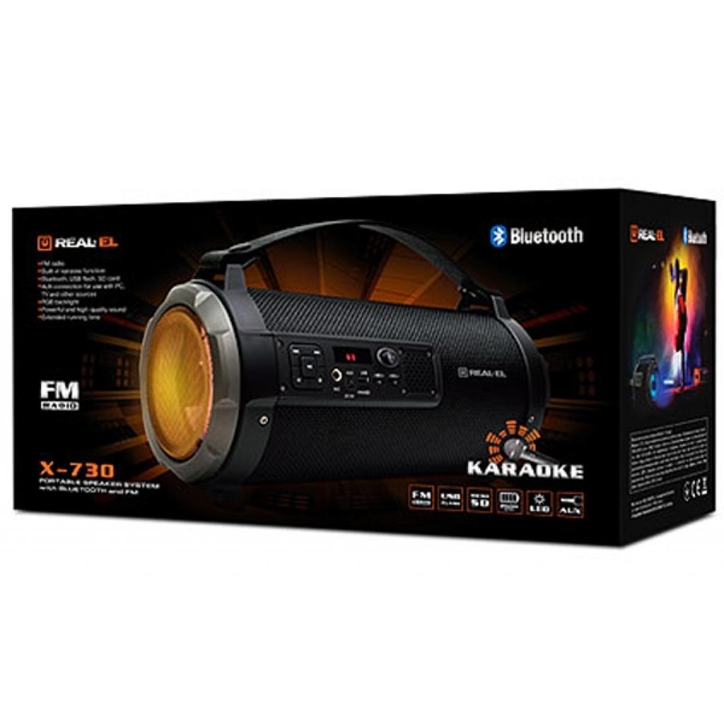 Акустична система REAL-EL X-730 Black - зображення 6
