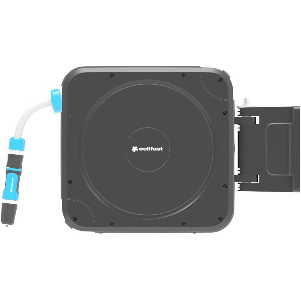 Шланг для поливу Cellfast на котушці ERGO, 20м+2м, шланга 1/2", комплект конекторів та зрошувач ERGO (55-410) - зображення 10