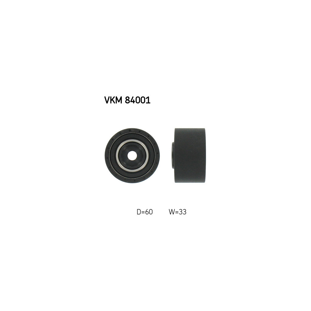 Ролик натягувача ременя SKF VKM 84001 - зображення 1