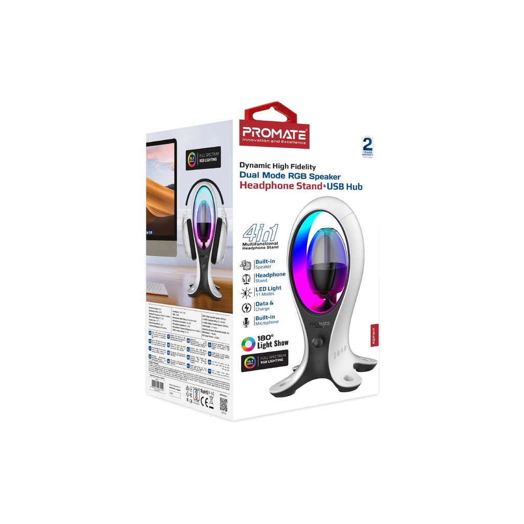 Акустична система Promate Alpha-X USB Black (alpha-x) - зображення 9