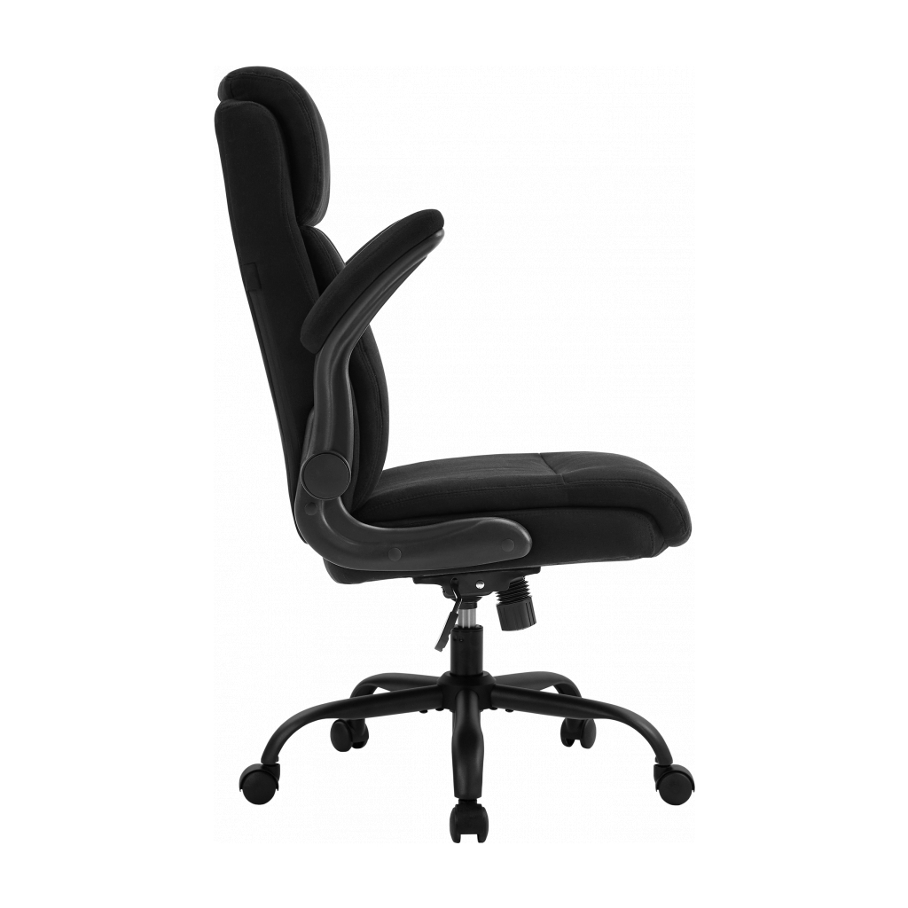 Офісне крісло GT Racer B-3021 Black (B-3021 Fabric Black) - зображення 3