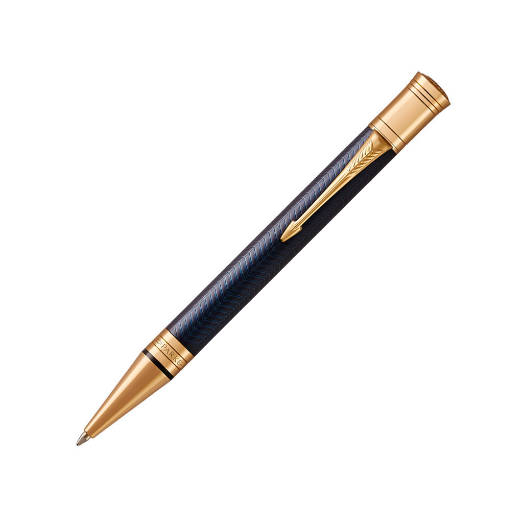 Ручка кулькова Parker DUOFOLD Prestige Blue Chevron GT BP (96 032) - зображення 3