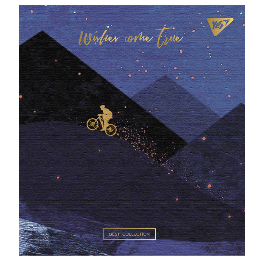 Зошит Yes А5 Wishes come true 48 аркушів клітинка (766865) - зображення 2