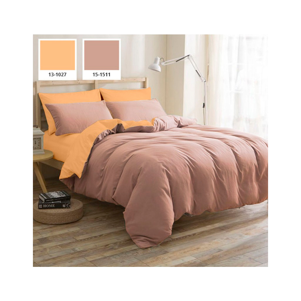 Постільна білизна MirSon King Size Бязь Premium Evelina (13-1027 + 15-1511) 220х240 (2200001172227) - изображение 1