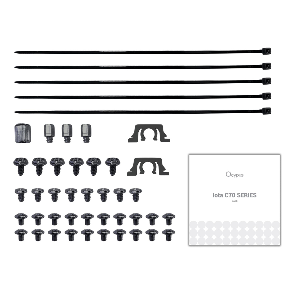 Корпус для ПК OCYPUS IOTA C70 BK ARGB (IOTA-C70-BKD600XX-GL) - зображення 9