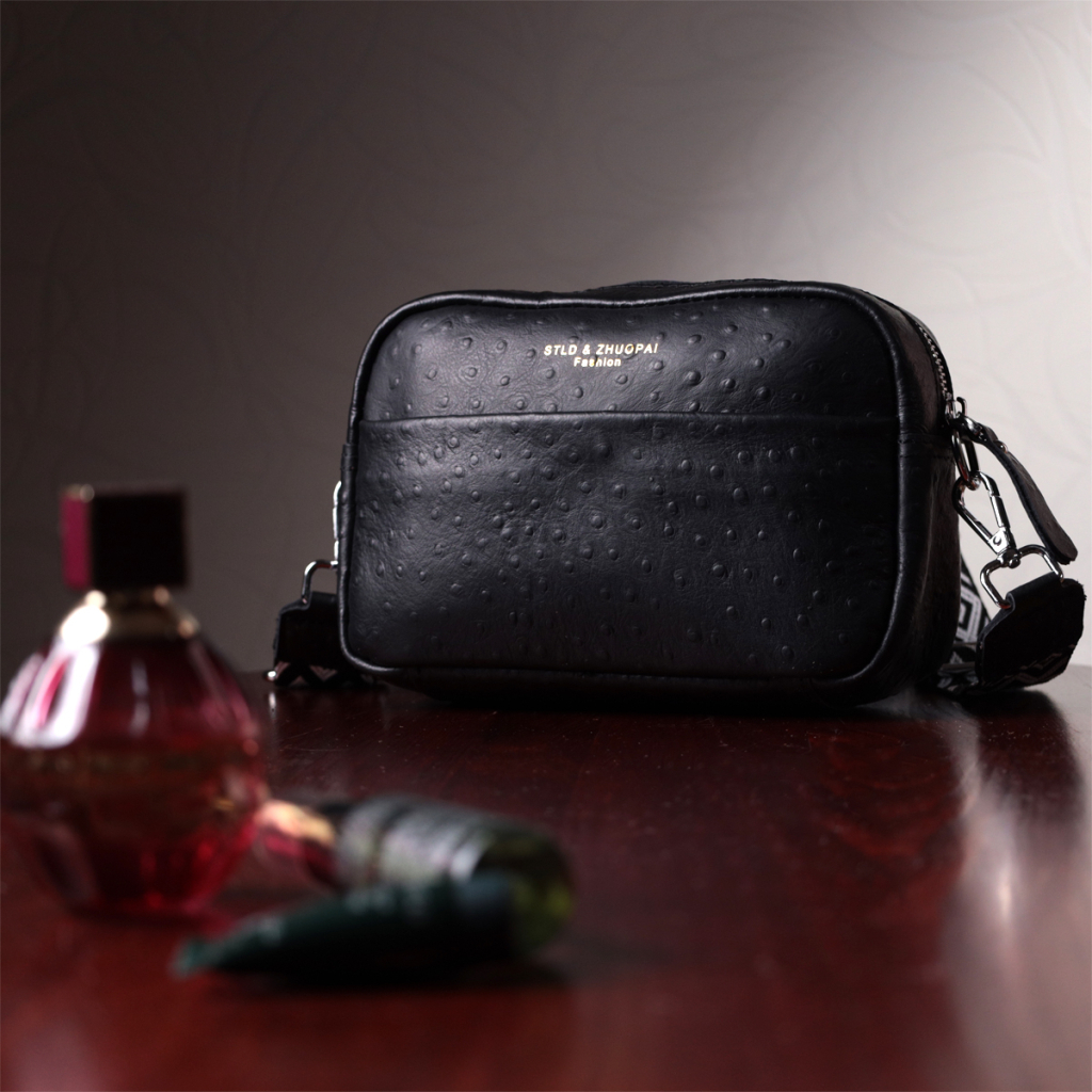 Сумка Vintage З натуральної шкіри Чорна (22659) - зображення 11