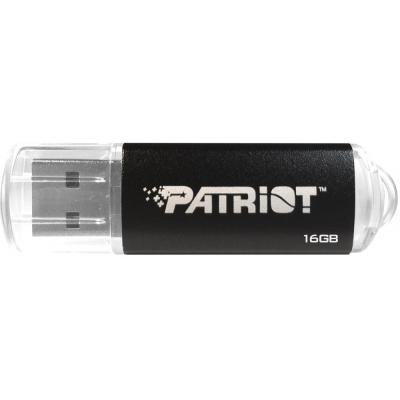 USB флеш накопичувач Patriot 16GB Xporter Pulse Black USB 2.0 (PSF16GXPPBUSB) - зображення 1