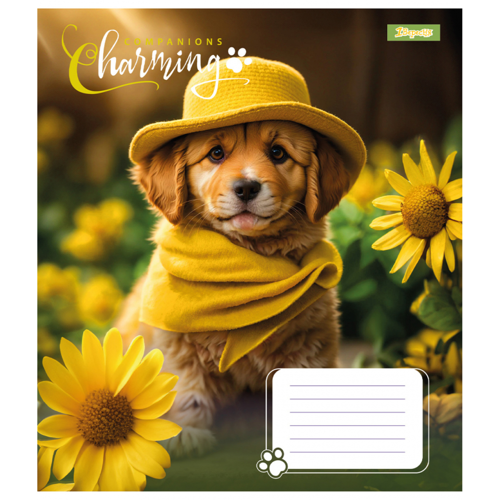 Зошит 1 вересня Charming companions А5 24 аркушів клітинка (767274) - зображення 3