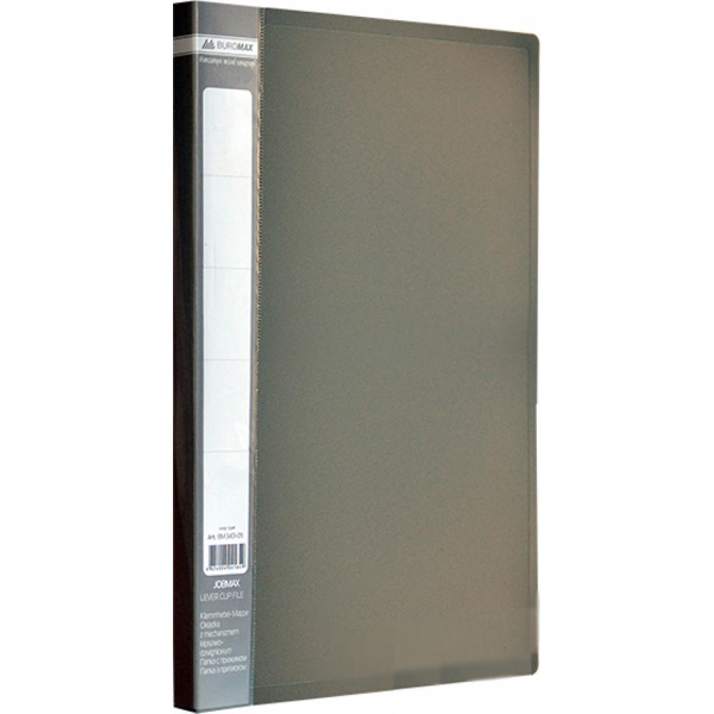 Папка-швидкозшивач Buromax А4 JOBMAX, black (BM.3406-01) - зображення 1