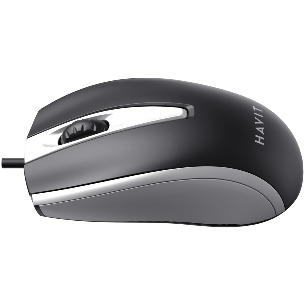 Мишка Havit HV-MS871 USB Gray (6939119020316) - зображення 3