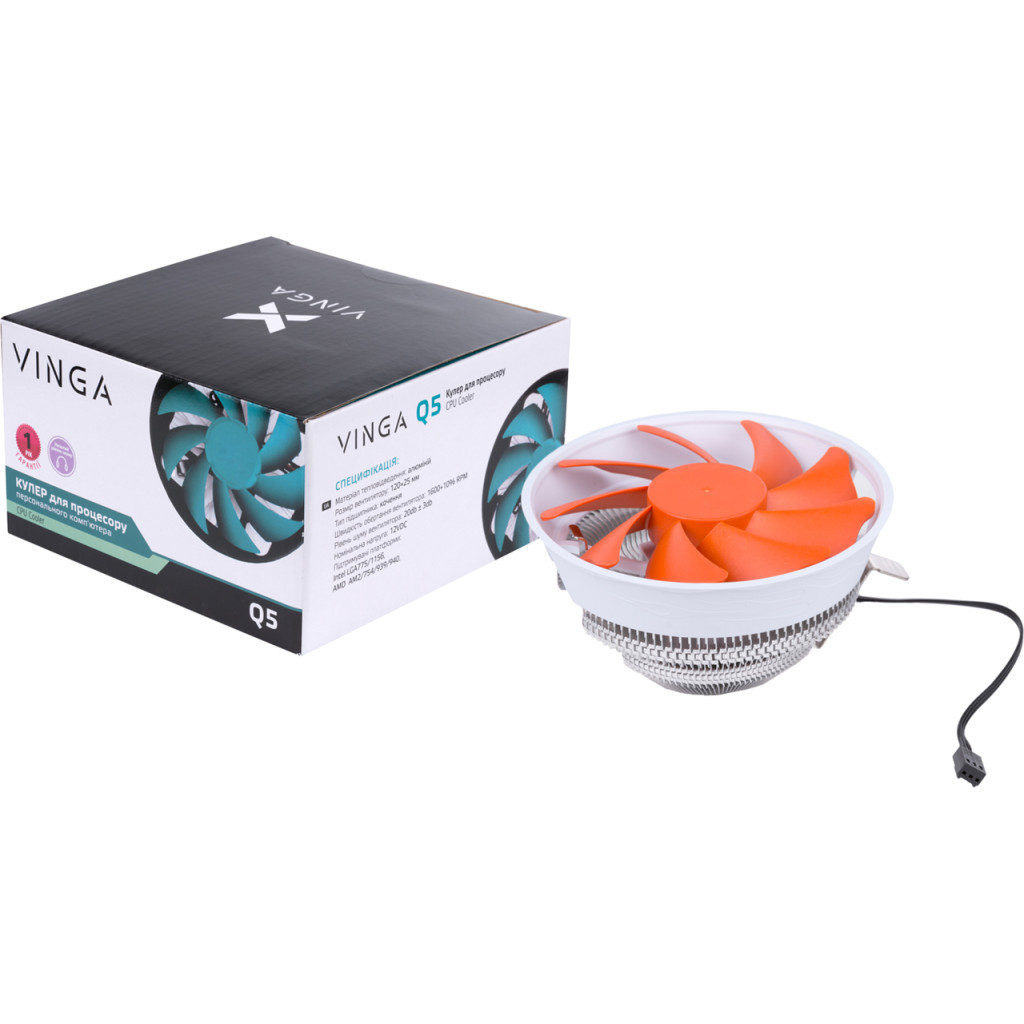 Кулер до процесора Vinga Q5 арх - зображення 10