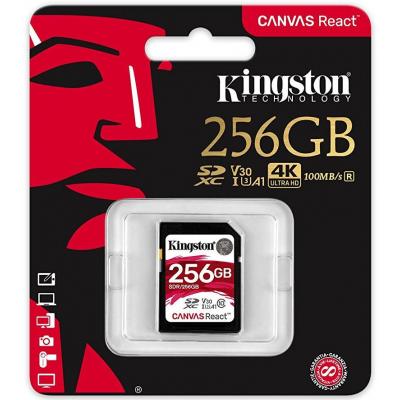 Карта пам'яті Kingston 256GB SDXC class 10 UHS-1 U3 (SDR/256GB) - зображення 3