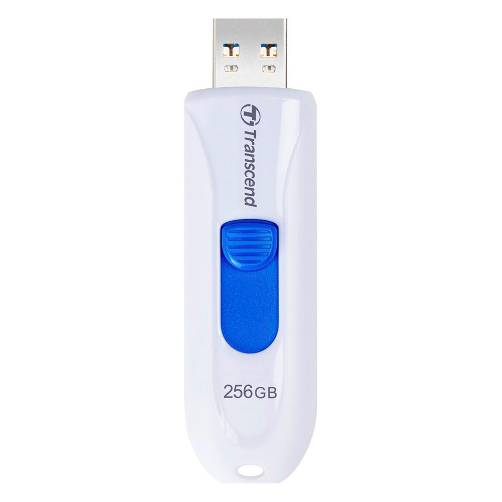 USB флеш накопичувач Transcend 256GB JetFlash 790 White USB 3.1 (TS256GJF790W) - зображення 3