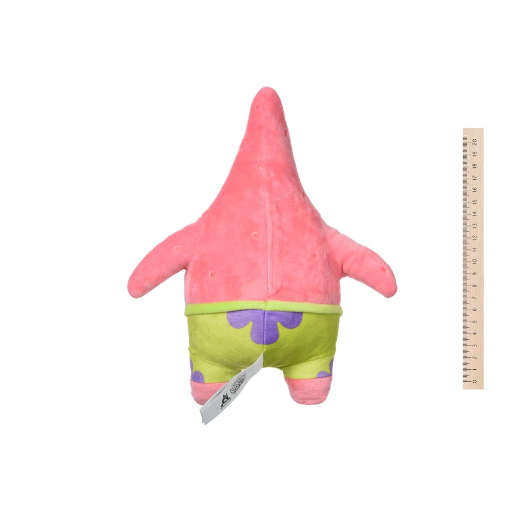 М'яка іграшка Sponge Bob Exsqueeze Me Plush Patrick Burp зі звуком (EU690903) - зображення 2