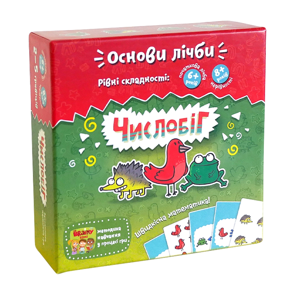 Настільна гра The Brainy Band Числобіг (УКР018) - зображення 1