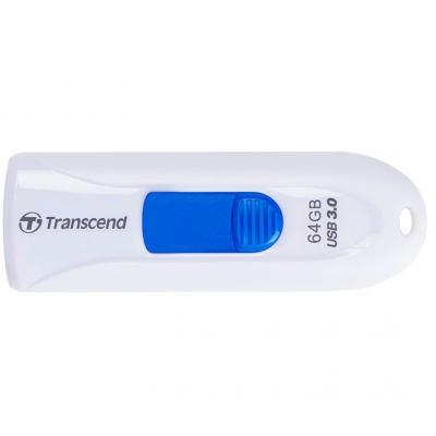 USB флеш накопичувач Transcend 64GB JetFlash 790 USB 3.0 (TS64GJF790W) - зображення 1