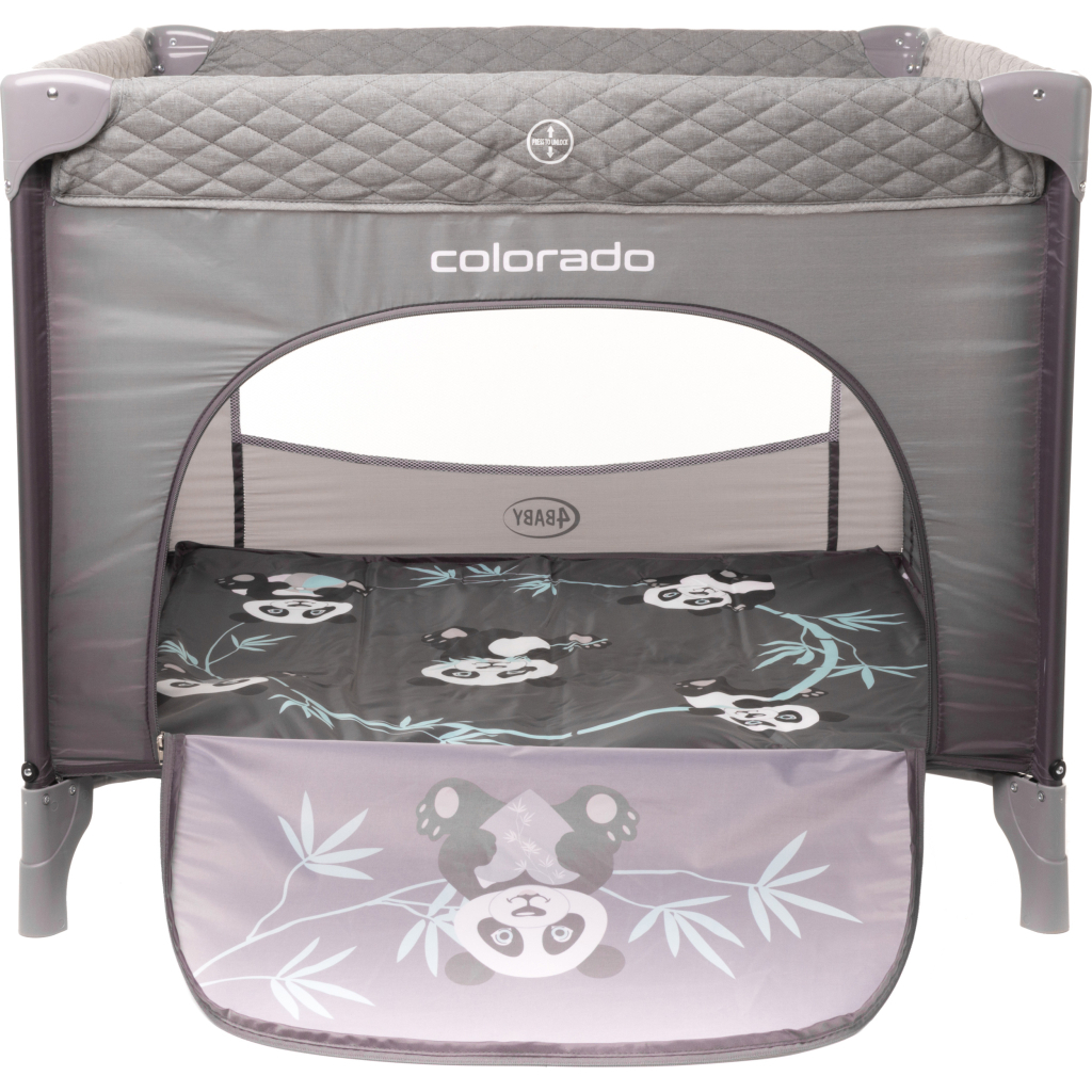 Дитячий манеж 4Baby Colorado Сірий (4CL07) - зображення 4