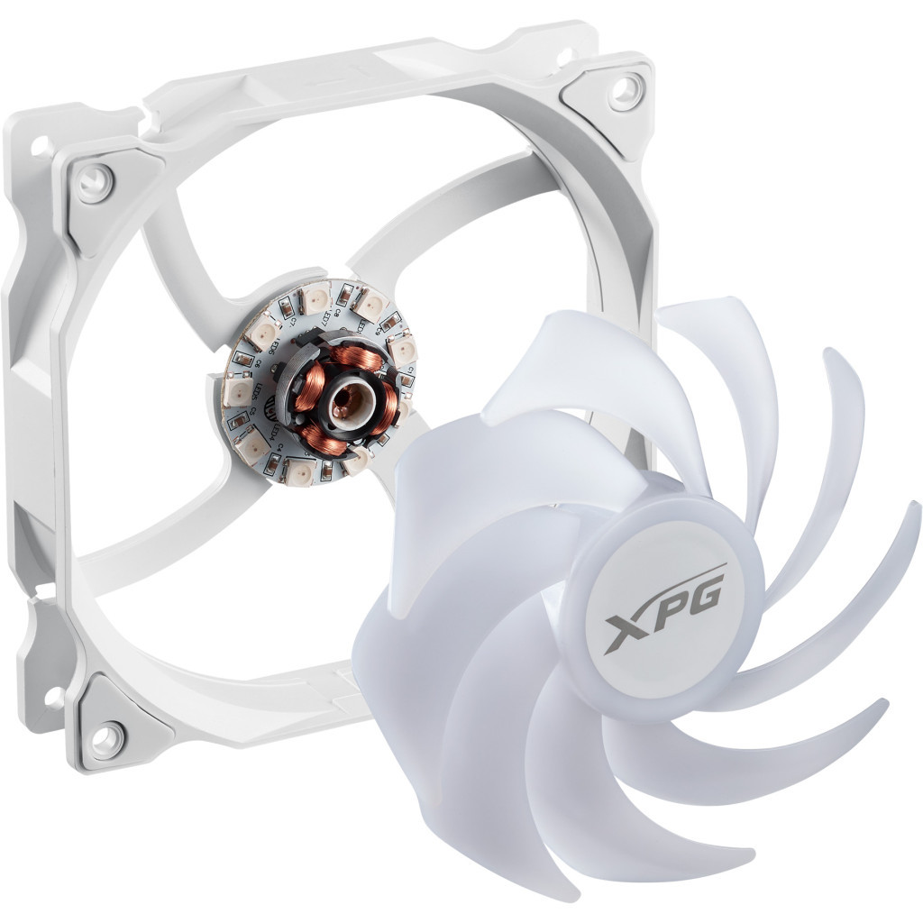 Кулер до корпусу ADATA VENTO120ARGB-WHCWW - зображення 4
