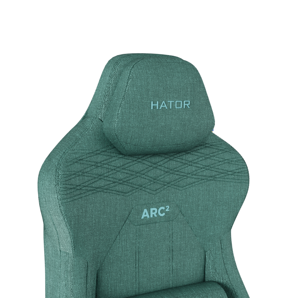 Крісло ігрове Hator Arc 2 Fabric XL Emerald (HTC2108) - зображення 6
