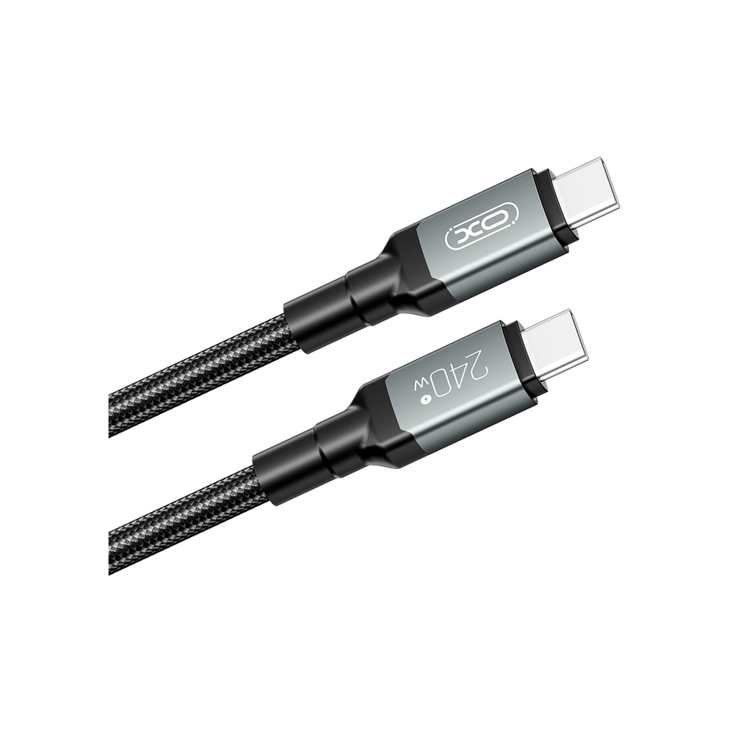 Дата кабель USB-C to USB-C 1.0m XO (NB-Q264A-CC.black) - зображення 3